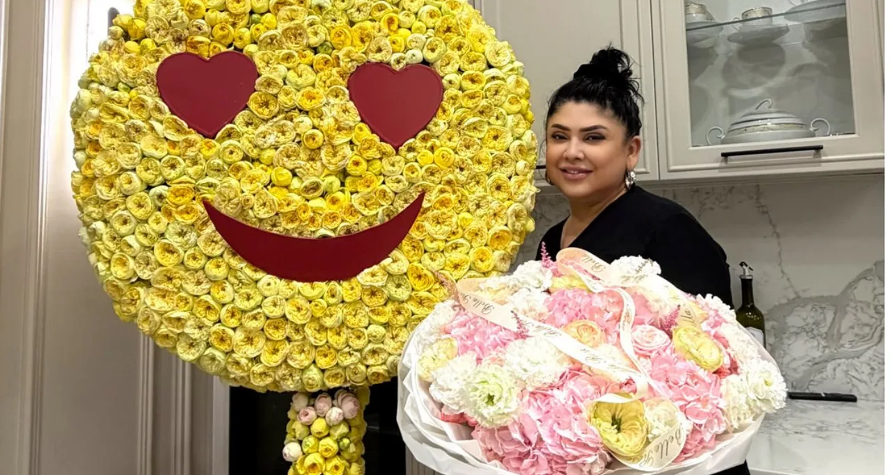 Who sent Dilfuza Ismoilova the unusual flowers? (video)