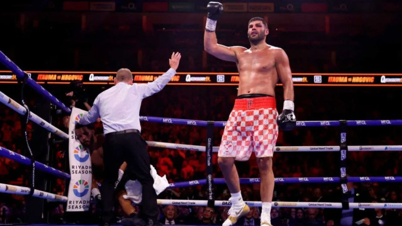 Shocking drama: Itauma knocked down, Hrgovic becomes first-ever champion