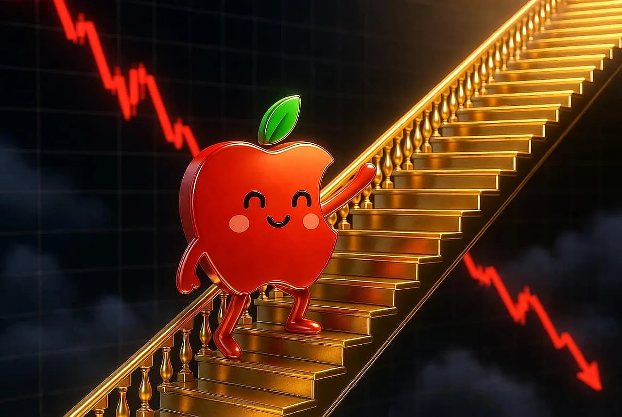 Apple Reports Record Revenue, but Stock Price Plummets Sharply