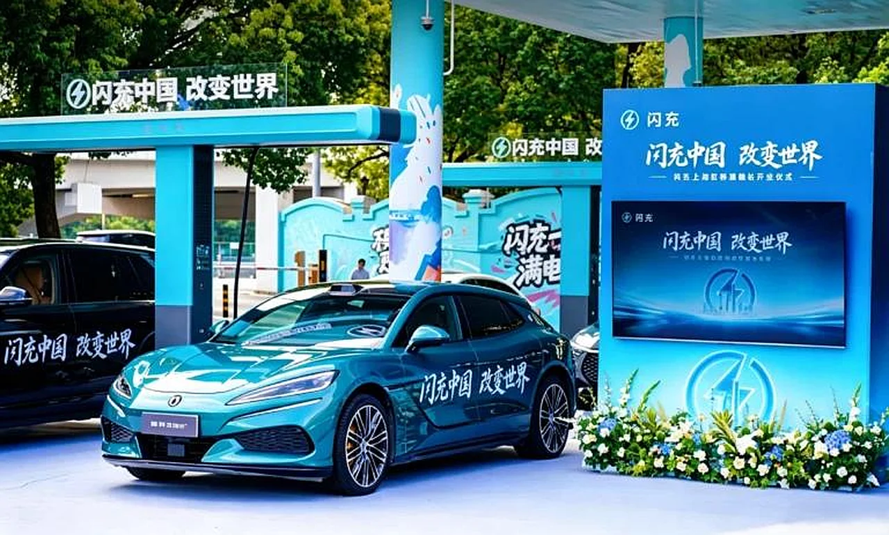 BYD олти ойда 10 000 та ўта тезкор қувватлаш станциясини ўрнатди