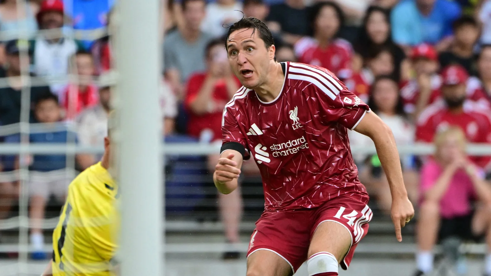 Federico Chiesa has decided to stay at Liverpool and fight for his place