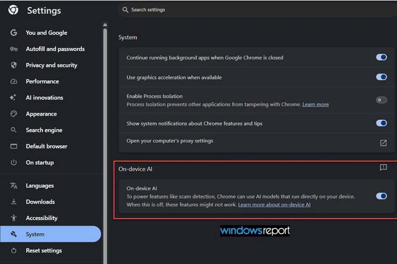 Google Chrome браузери маҳаллий сунъий интеллект учун янги шартларни эълон қилди