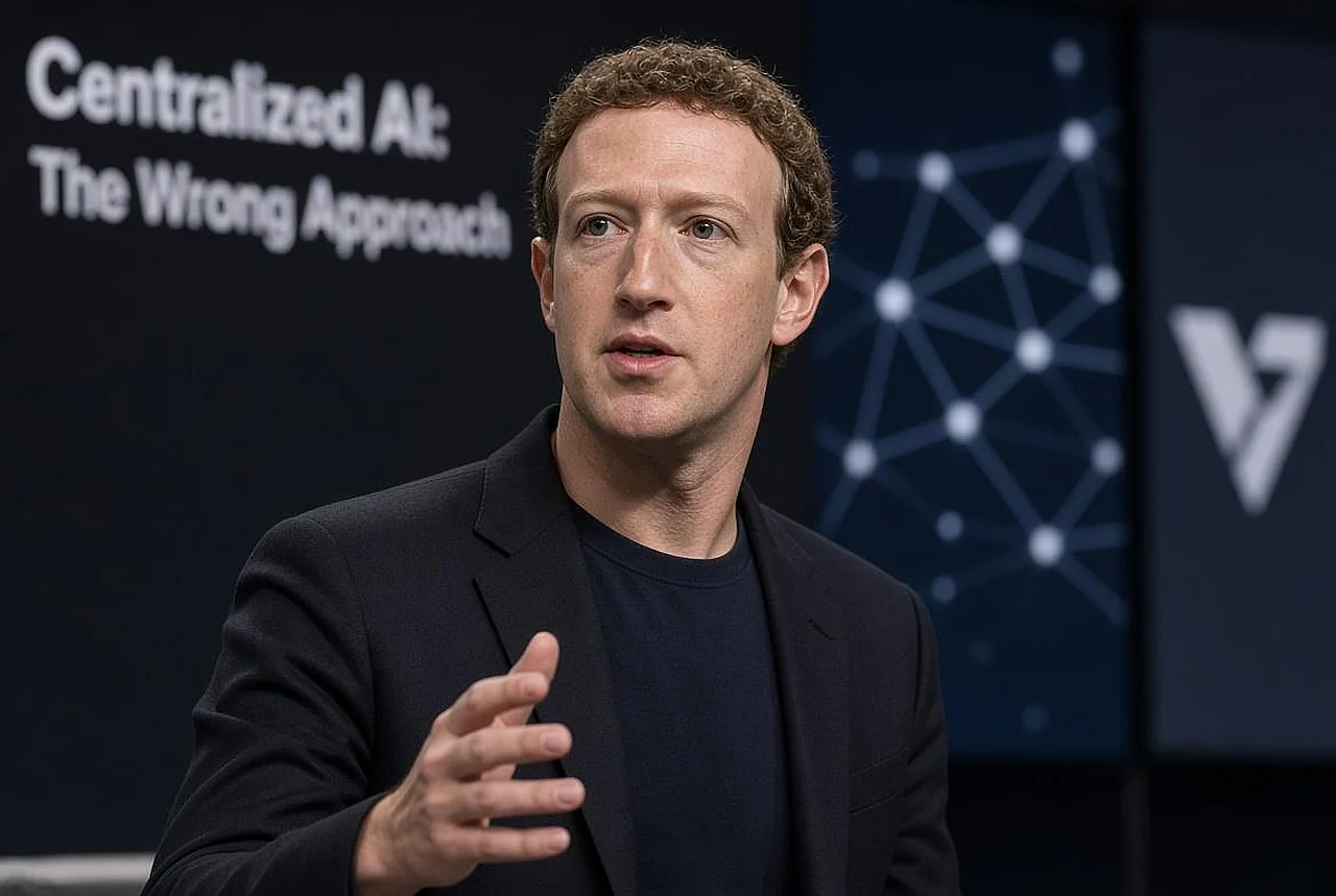 Mark Suckerberg wendet sich gegen die Kontrolle von KI durch wenige