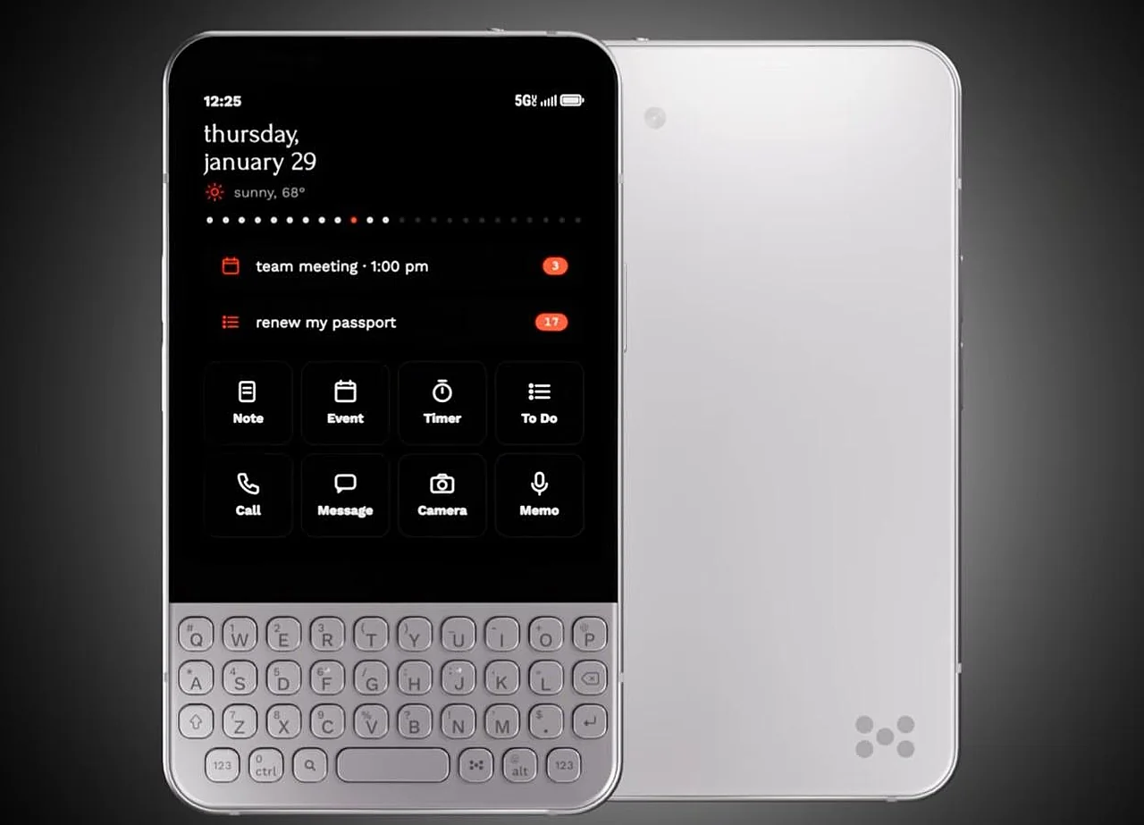 Minimal Phone 2 Unveiled: OLED Display and QWERTY Keyboard