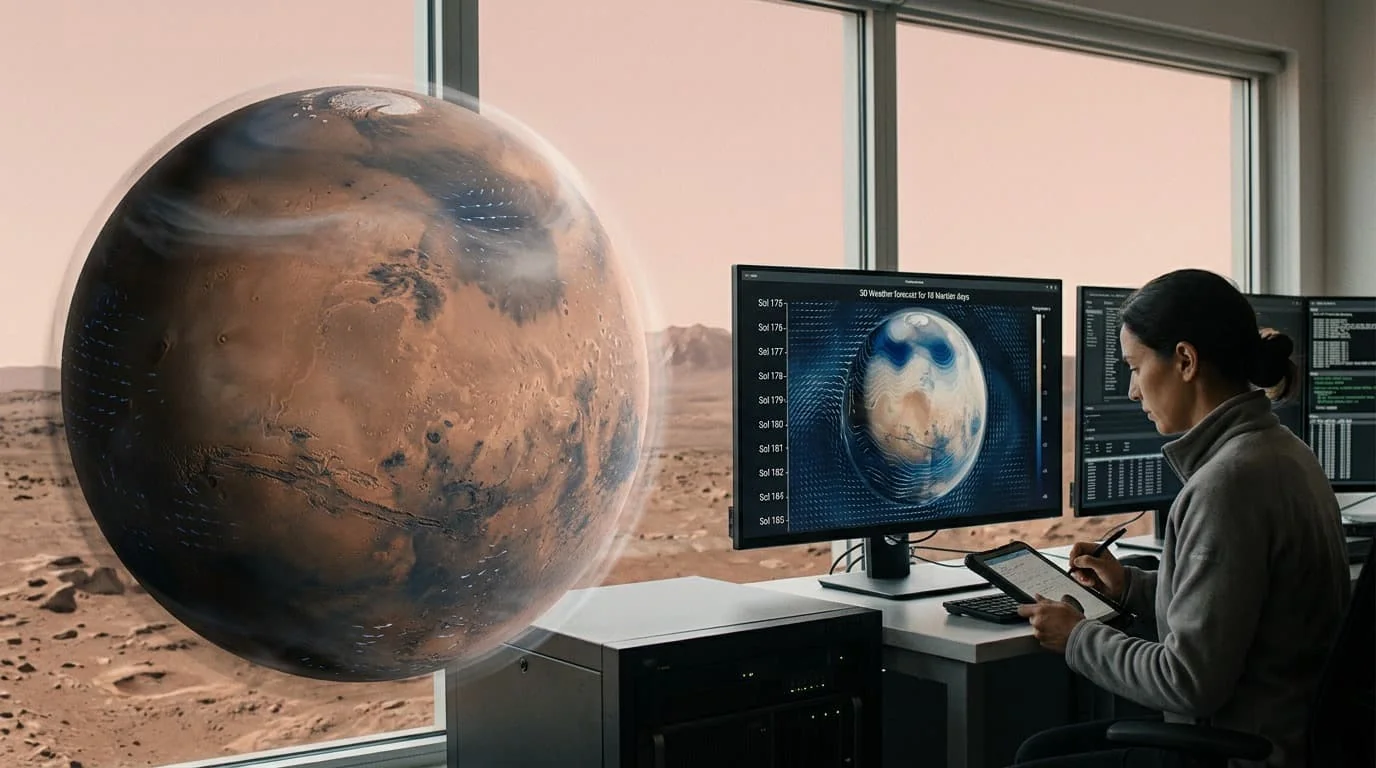 Scientists Learn to Predict Mars Weather Using Artificial Intelligence