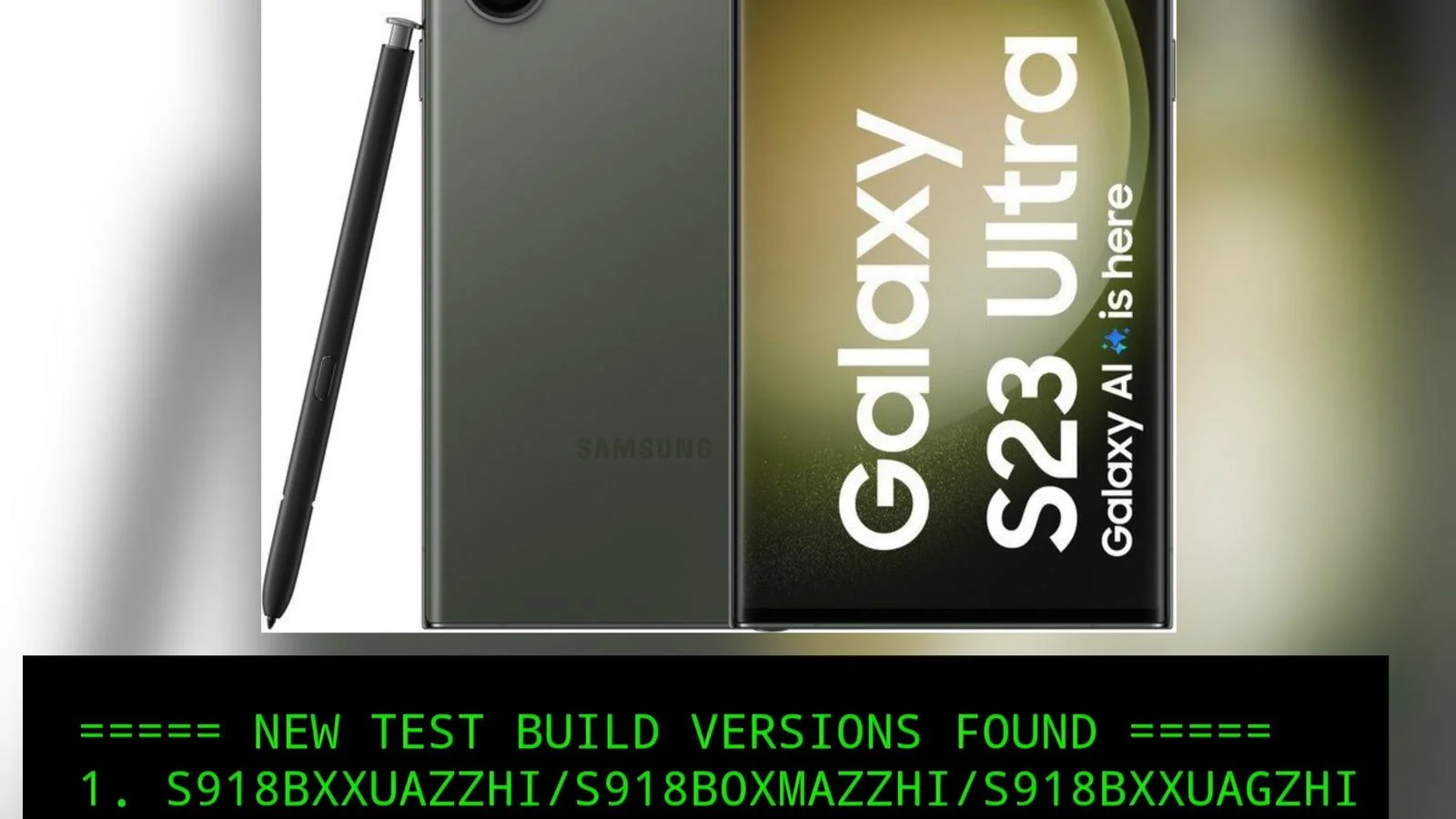 Samsung Galaxy S23 Ultra учун One UI 9 дастурий таъминоти тайёрланмоқда