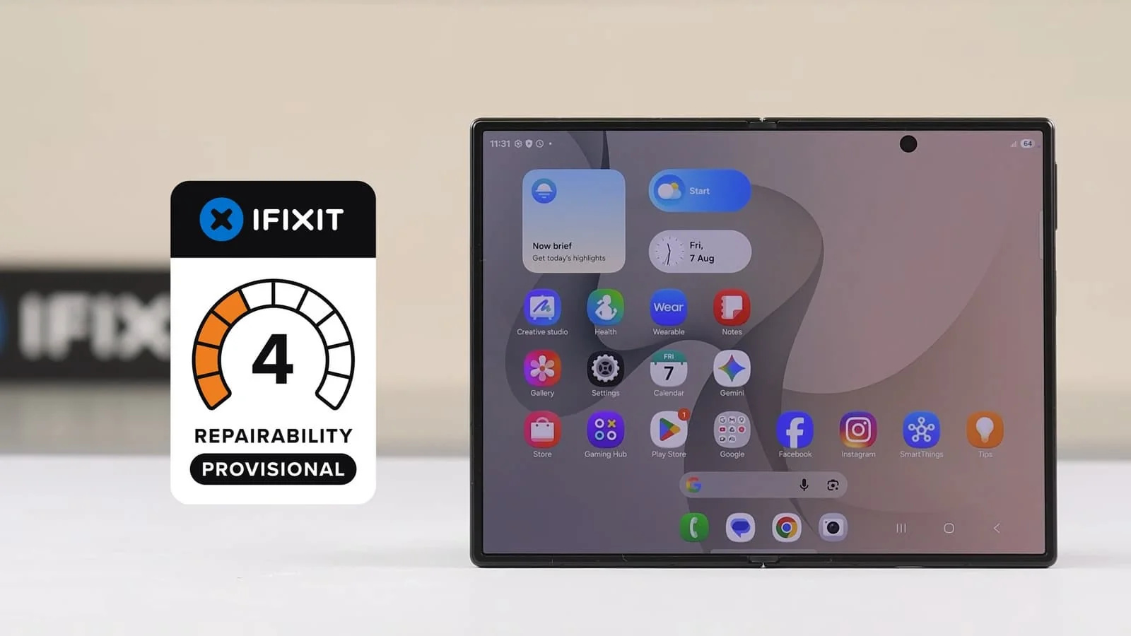 Samsung Galaxy З Fold8 таъмирлашга яроқсиз деб топилди