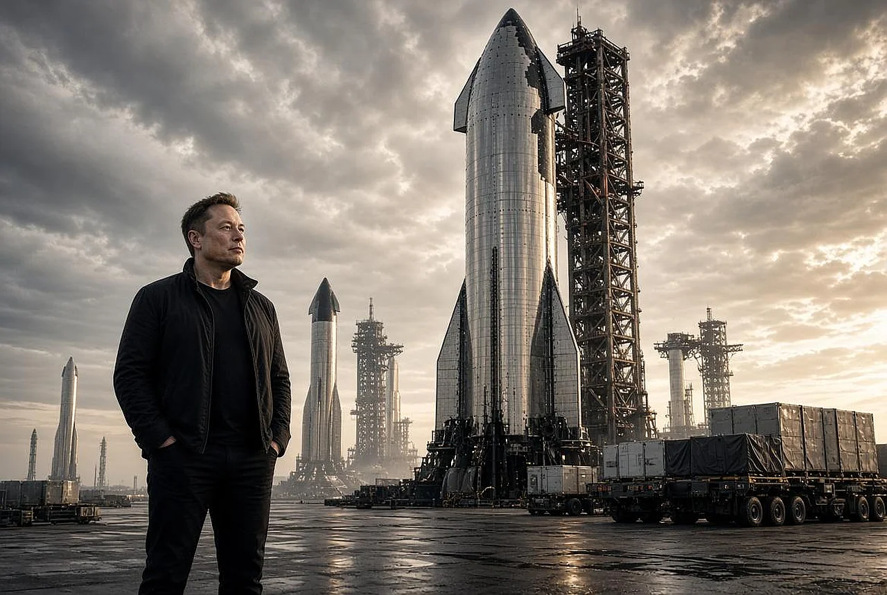 Starship spacecraft could transport 10 million tons of cargo annually