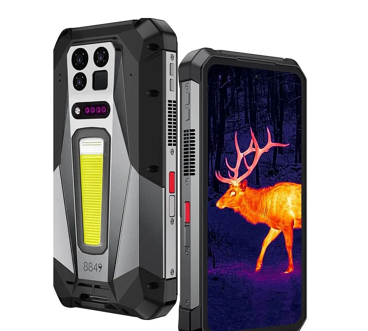 Tank 5 Pro: Projektör ve 17600 mA/soat Bataryalı Dayanıklı Akıllı Telefon