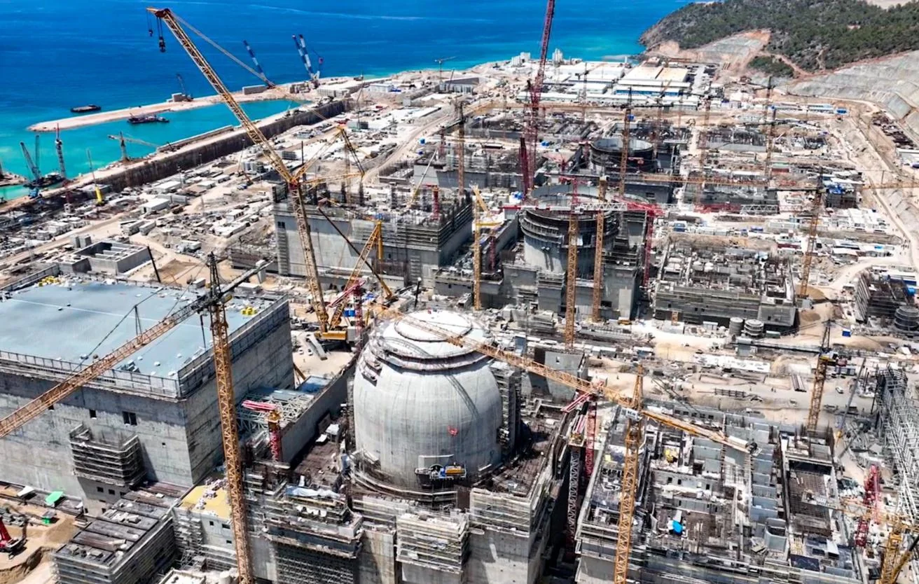 Turkiyaning ilk AESida elektr energiyasi ishlab chiqarish boshlanadi
