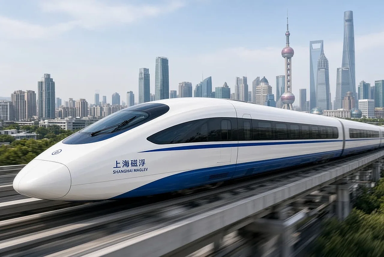 China’s New Maglev Train Prototype Reaches 800 km/h
