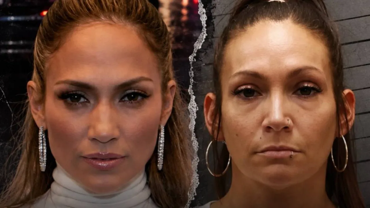 A woman arrested in the US on suspicion of theft is catching everyone's attention with her resemblance to Jennifer Lopez!