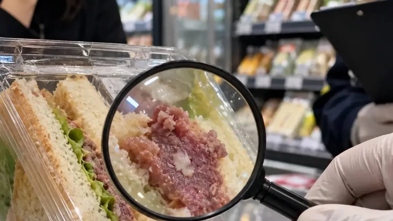 Worms found inside a sandwich? A video of a product bought from a store is being discussed online