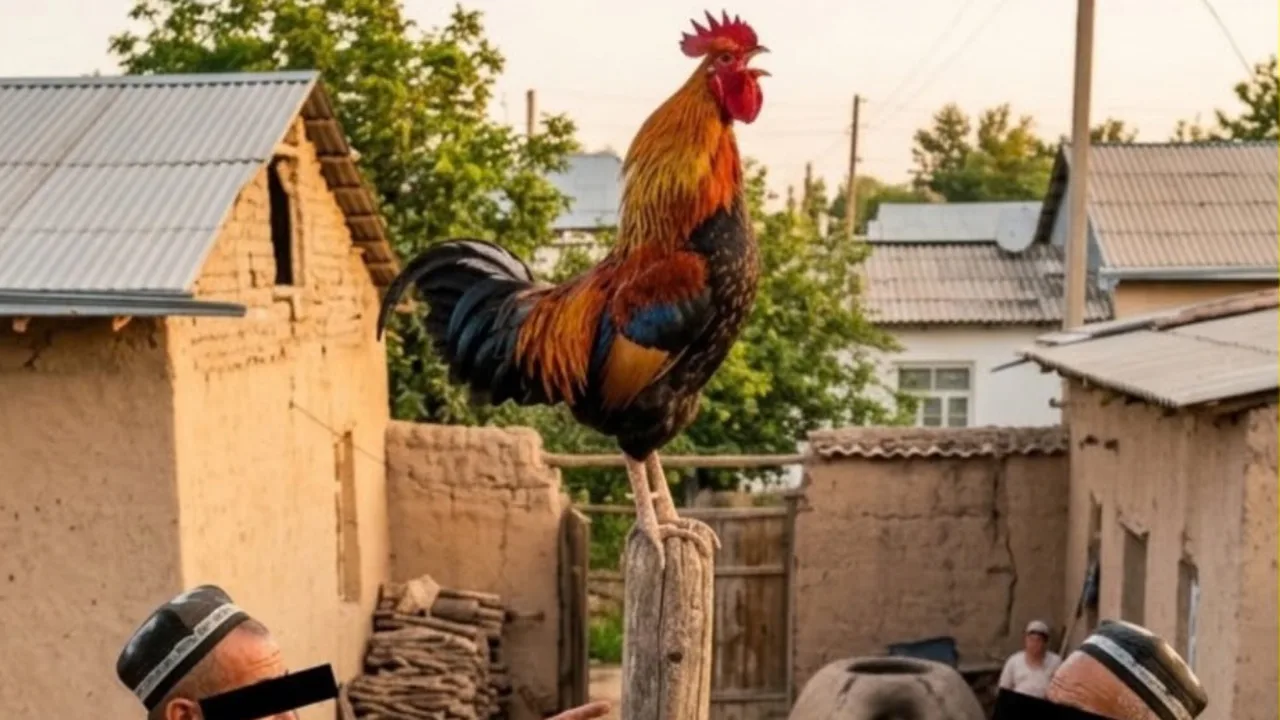 In Kashkadarya, neighbors quarrel over a rooster — the case goes to court