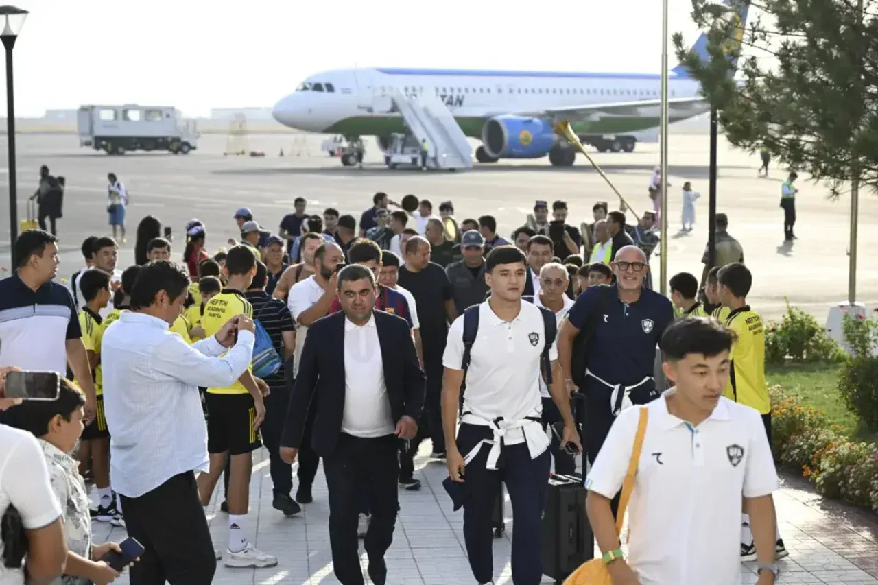 Our National Team Arrived in Fergana: Our Stars Warmly Welcomed Ahead of Match Against Iran
