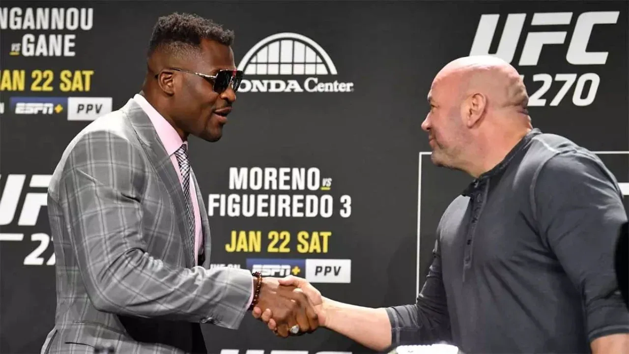 Francis Ngannou reagiert scharf auf Dana White, der ihn als „schlechten Menschen“ bezeichnete