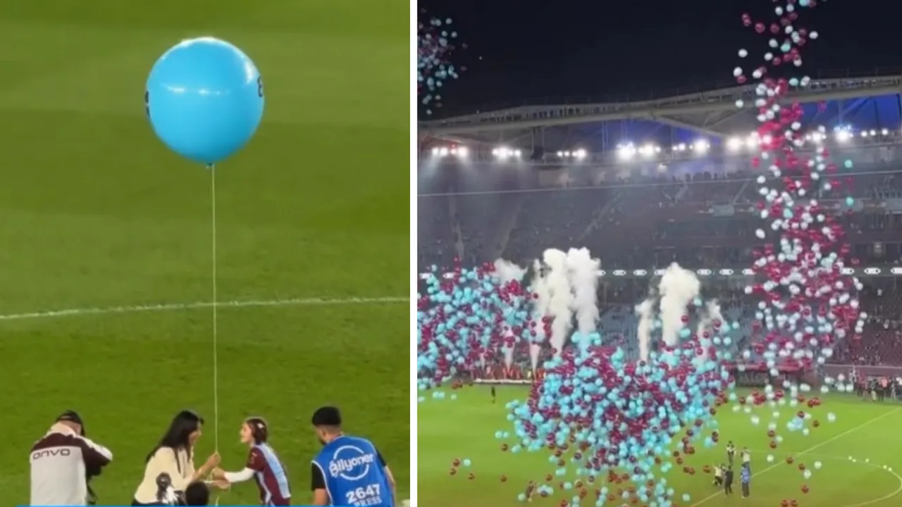 Little Ela's dream came true: thousands of balloons released into the sky