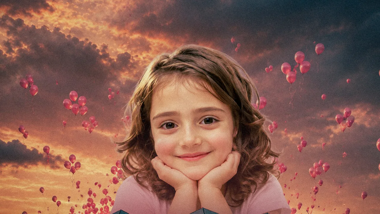 Little Ela's dream came true: thousands of balloons released into the sky