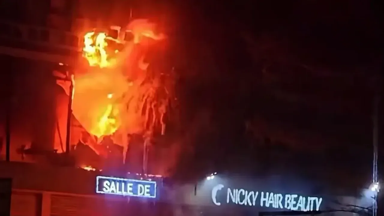 Fire at wedding ceremony leaves 22 dead