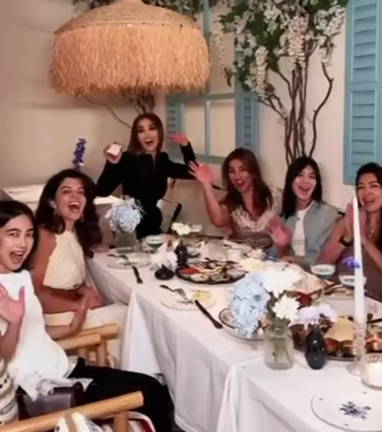 Greek-style sensation, broken plates: Rayhon celebrated her birthday in a unique way (video)