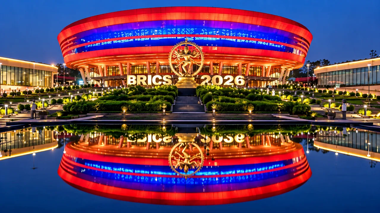 BRICS-2026: Globaler Gipfel im monumentalen Bharat Mandapam in Neu-Delhi eröffnet