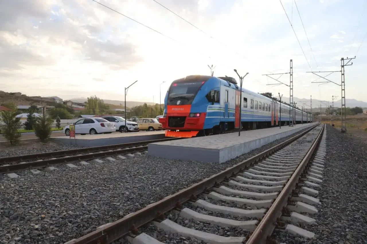 The new railway leading from Tashkent to Parkent amazed everyone