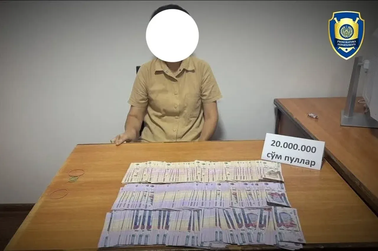 Nukusda bog‘cha rahbarlari 20 million so‘m pora bilan ushlandi