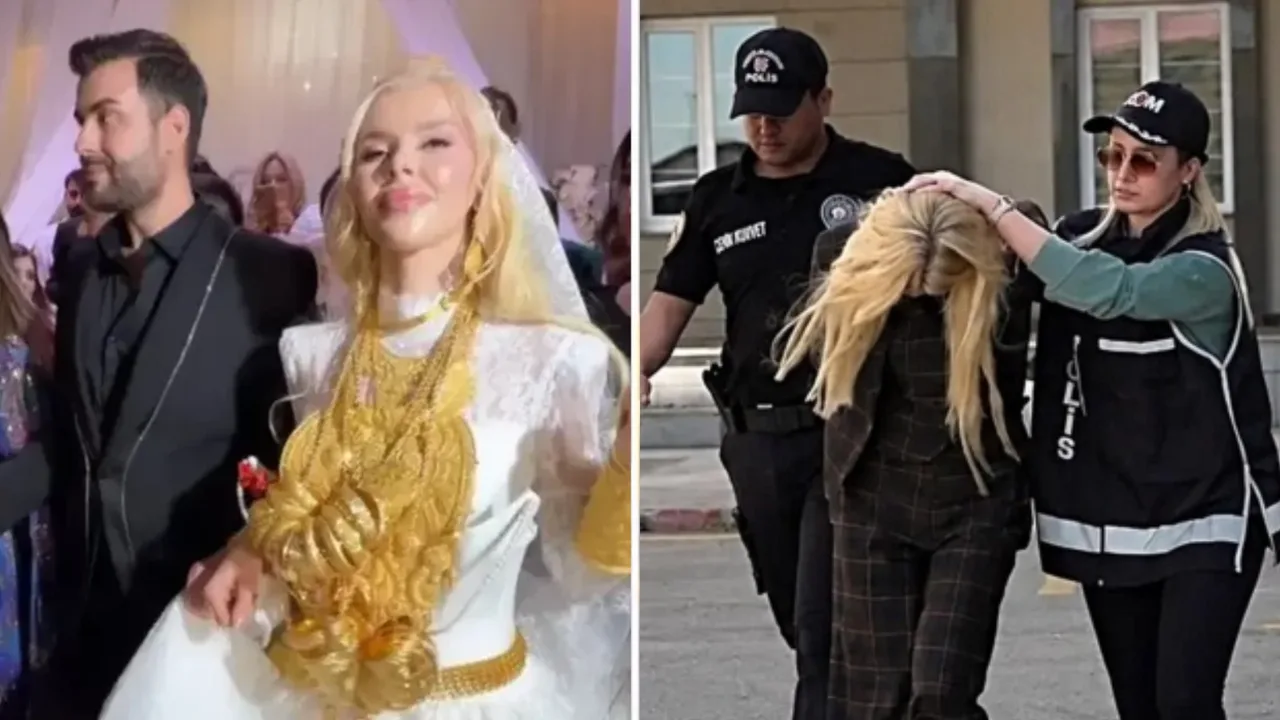 Bride adorned with 52 kilograms of gold at her wedding in detention testifies against her husband