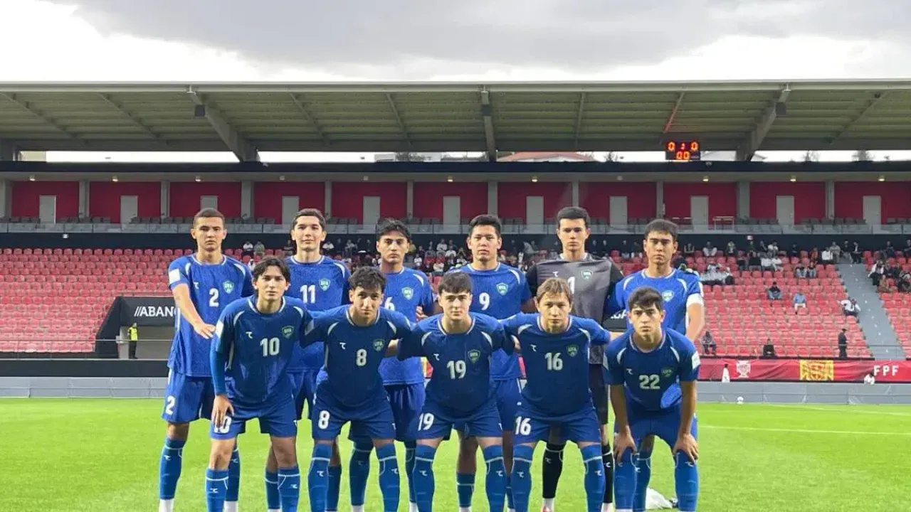 L'Ouzbékistan U17 échoue face au Portugal : 2 buts en seconde période et défaite