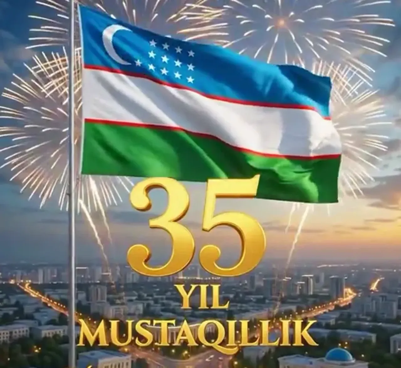 «Замин» сайти таҳририяти барча юртдошларимизни Мустақилликнинг 35 йиллиги билан қутлайди