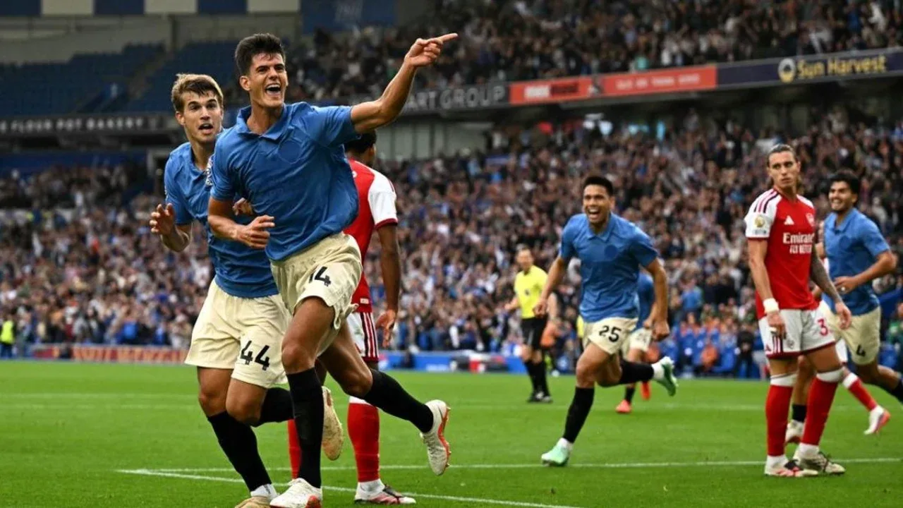 Unerwartete Sensation in der Premier League: Brighton demütigt Arsenal mit einem deutlichen Ergebnis