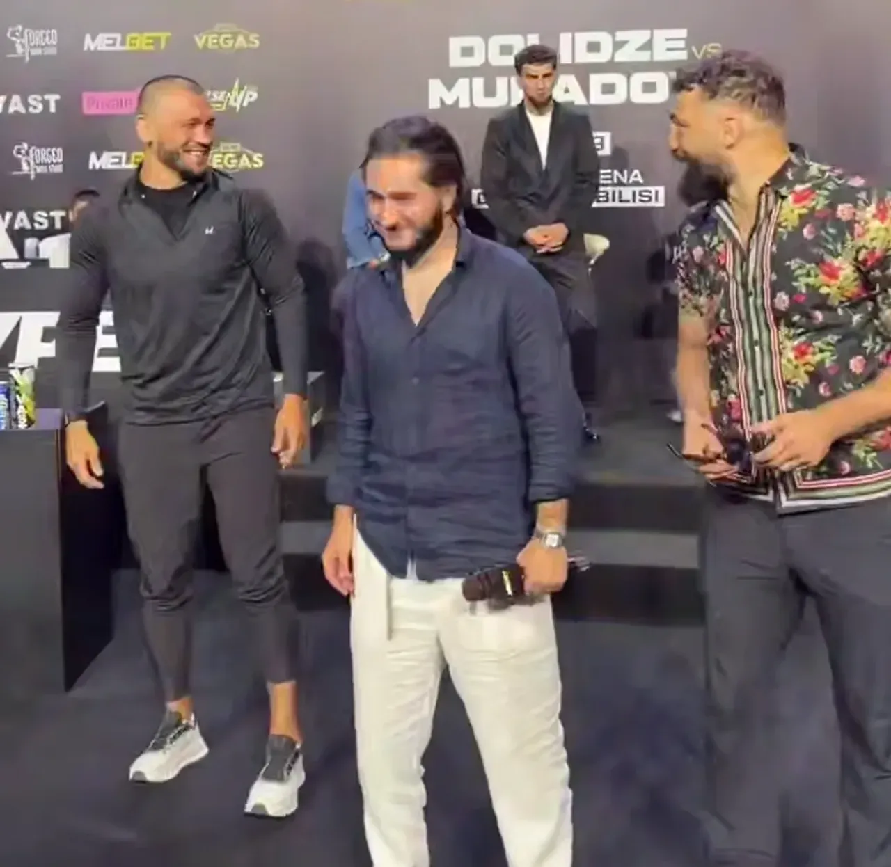 Mahmud Muradov and Roman Dolidze face off ahead of the «Hype Georgia» tournament (video)