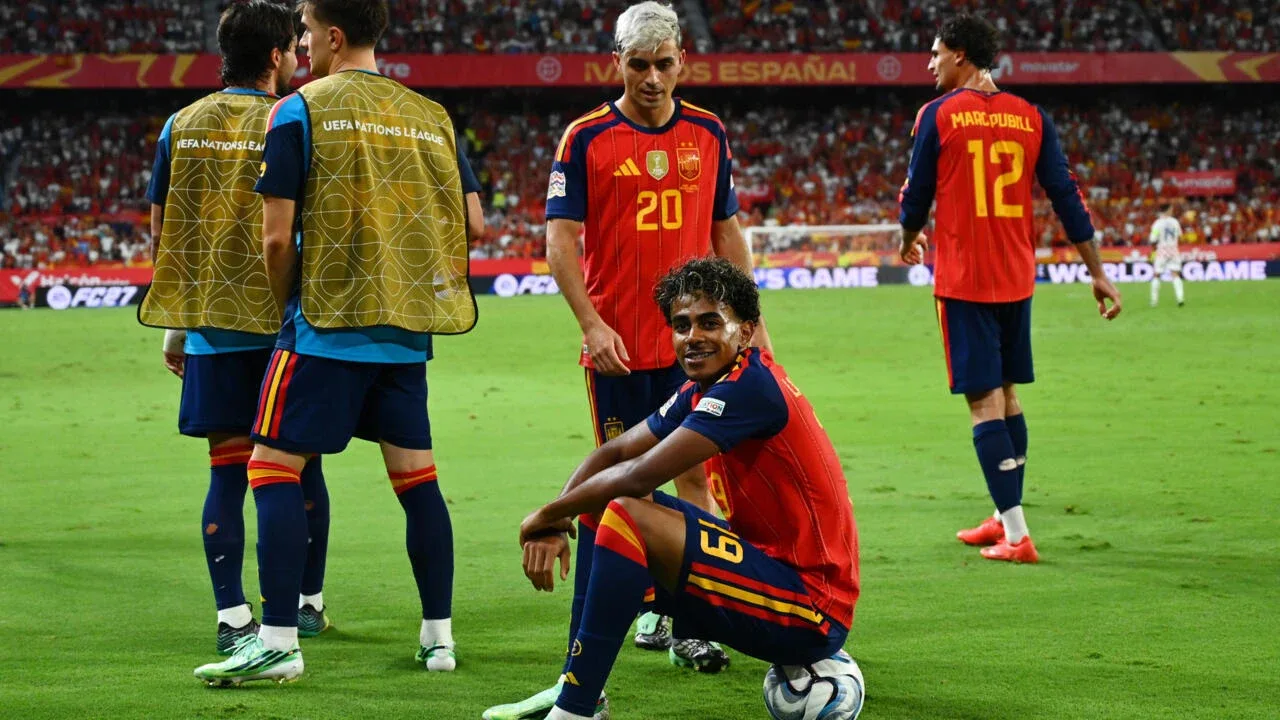 A brace from Yamal, a crushing victory for Spain: Matchday 2 results in the Nations League