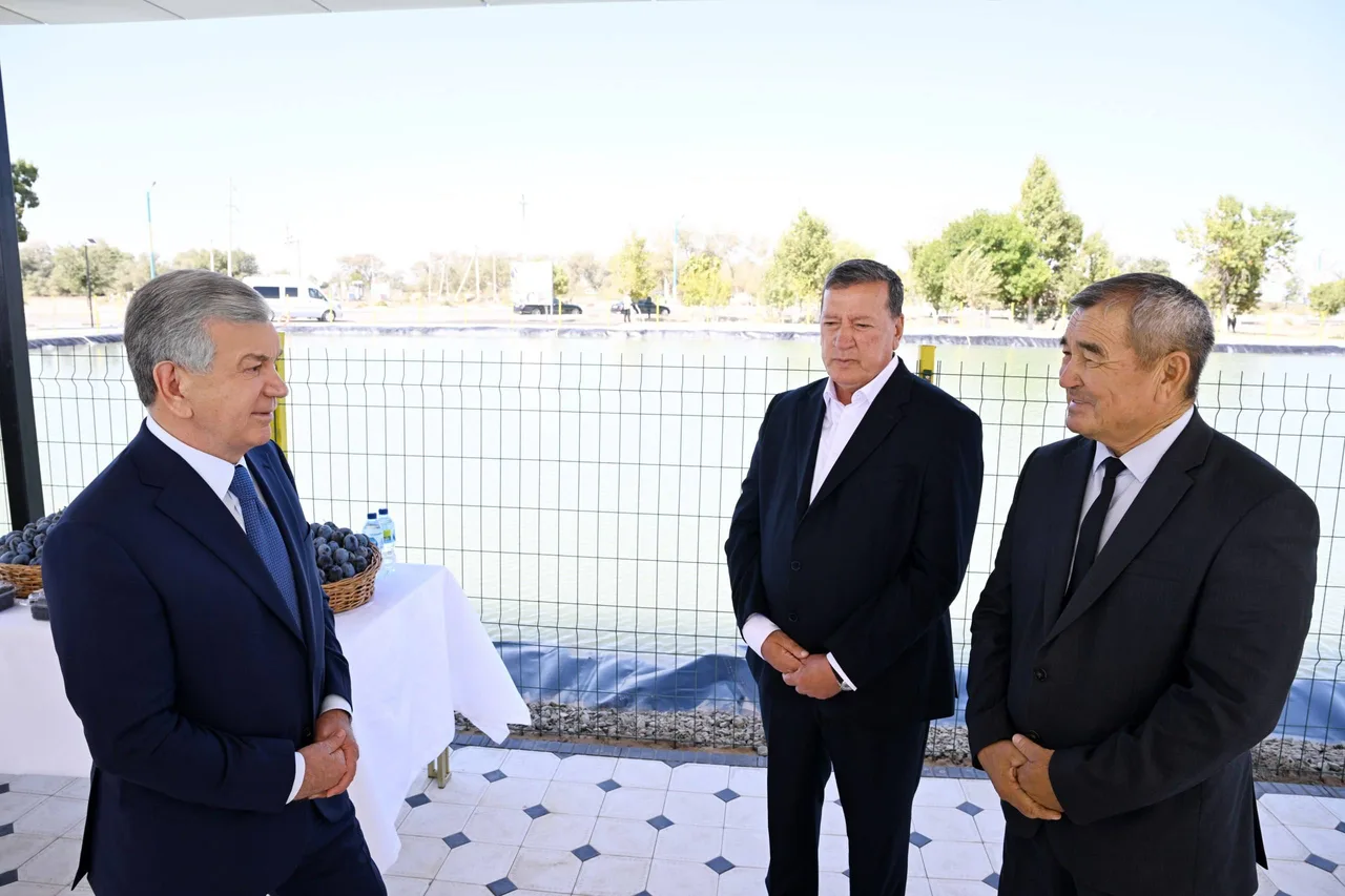 President inspected the «ADM Agro» industrialized orchard in Kegeyli (video)