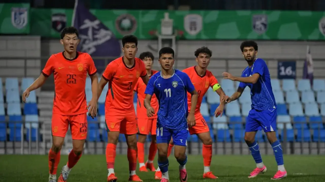 Unerwarteter Dämpfer in China: Usbekistan U23 unterliegt auswärts