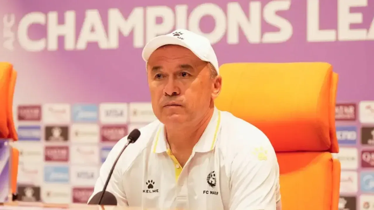 Ruziqul Berdiyev antwortet nach dem Spiel in Bahrain scharf auf Journalistenfragen