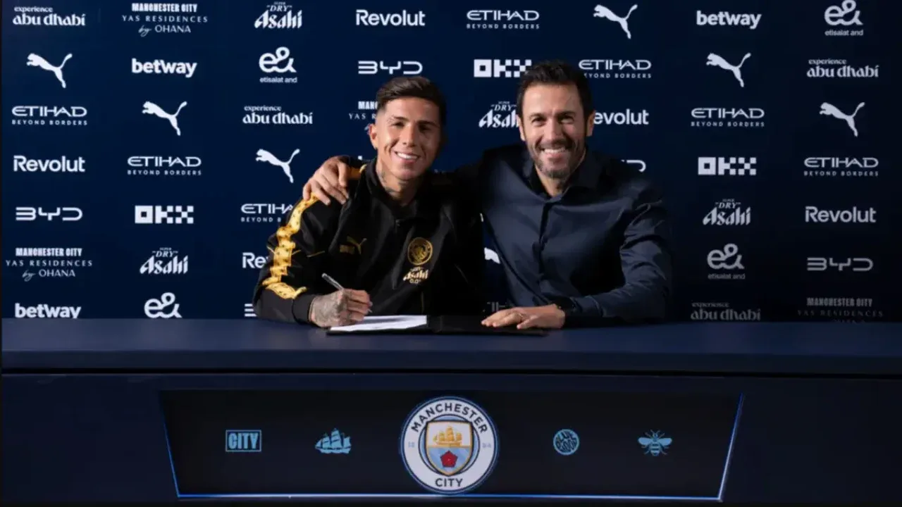 La direction de Manchester City évalue officiellement le transfert d'Enzo Fernández