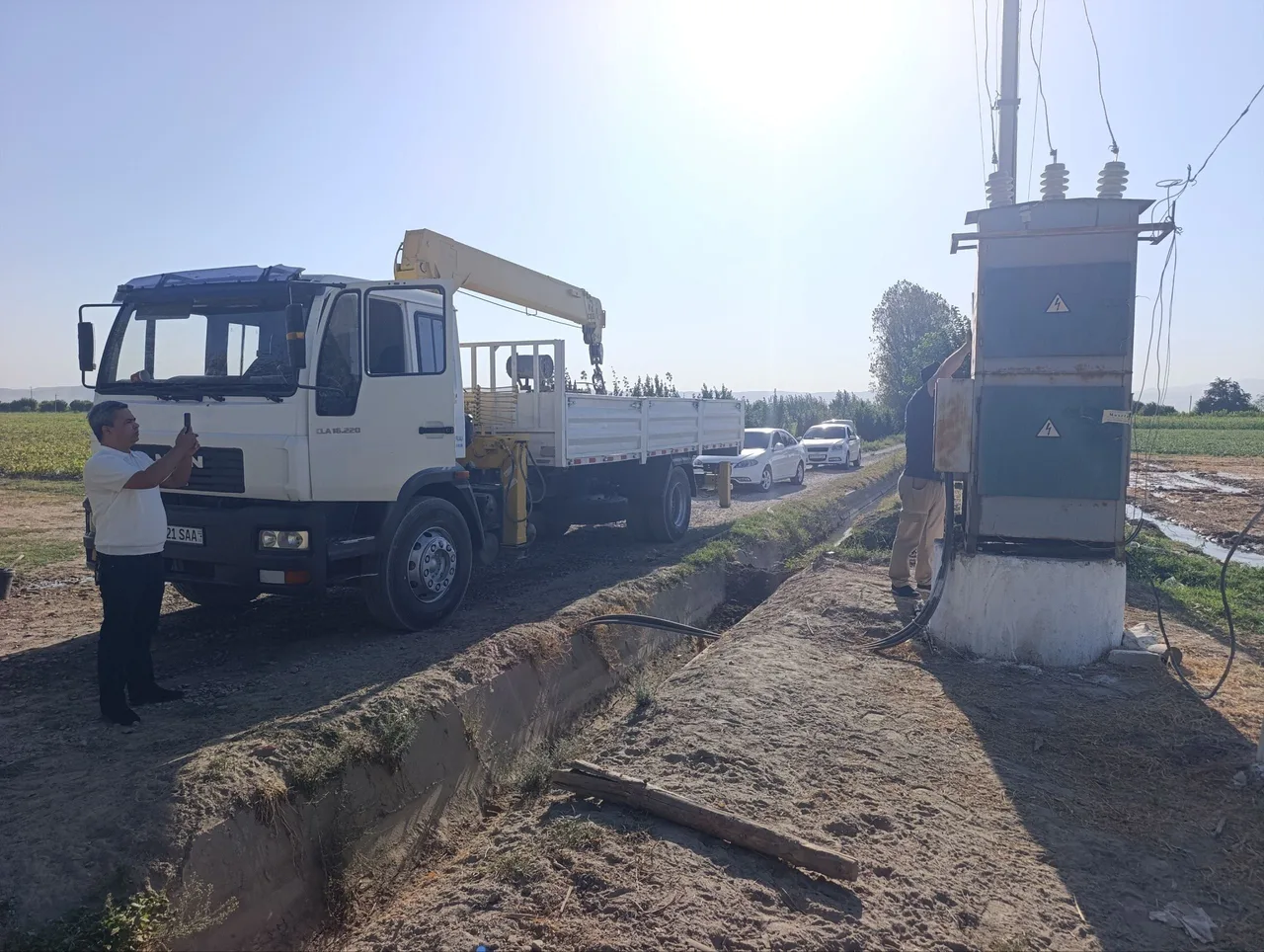 Transformer seized for electricity debt