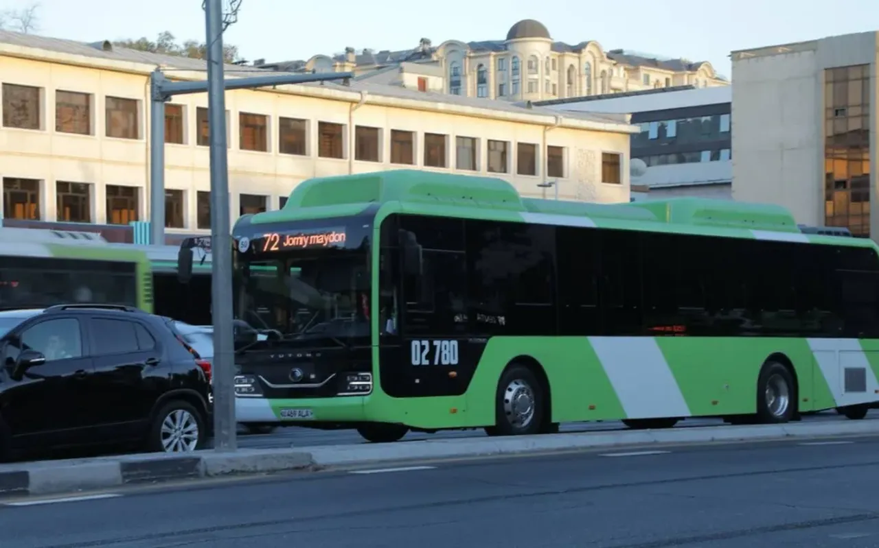 Talabalar uchun Toshkentda yangi avtobus yo‘nalishi ishga tushdi