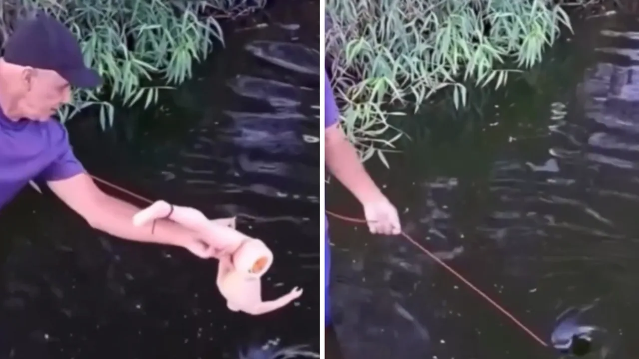 Man throws mannequin into Corryvreckan whirlpool to test its power (video)