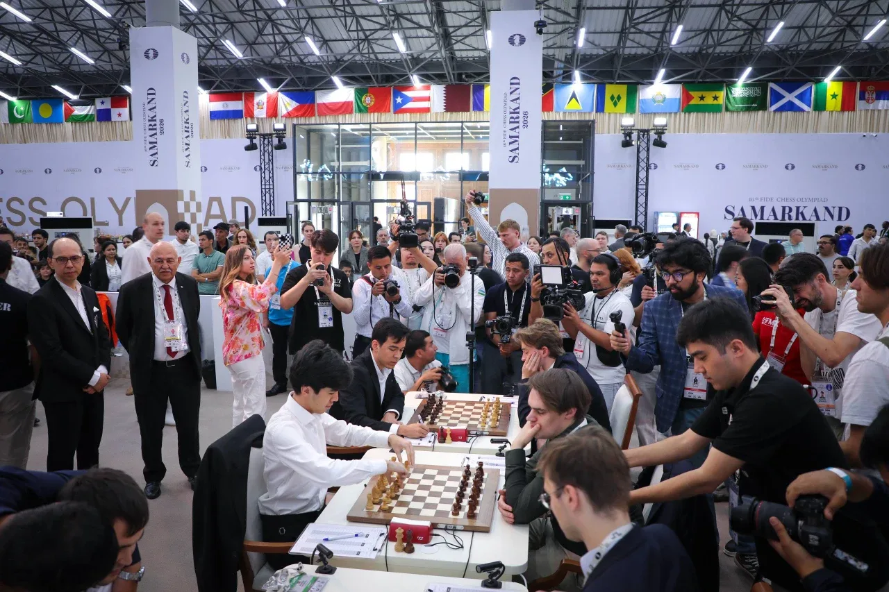 Battle of the Titans in Samarkand: Uzbekistan vs. USA and the India Test in Round 9