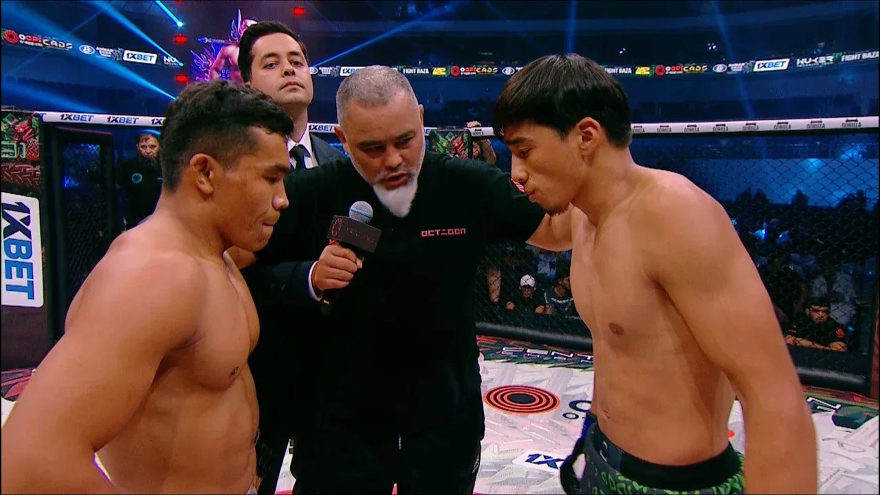 Octagon 91: Jasurbek “Tayson” Jo‘rayev ilk raunddayoq Islam Egemberdiyevga mag‘lub bo‘ldi