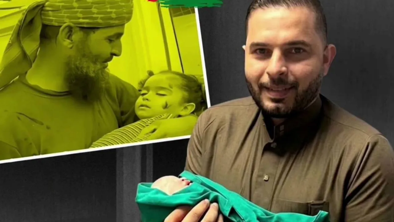 Schwester der bei einem israelischen Angriff getöteten 3-jährigen Rim geboren – Vater gibt Tochter den Namen der verstorbenen Schwester