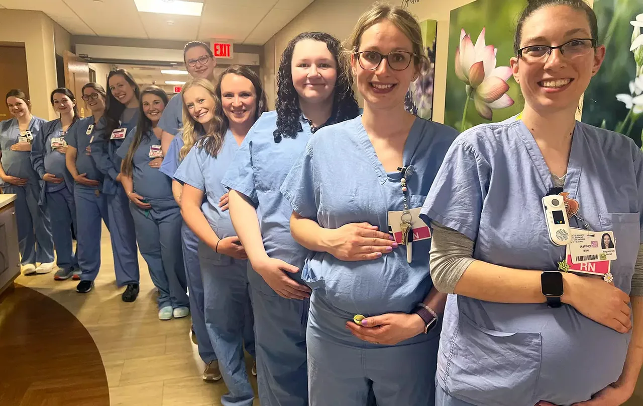 14 Krankenschwestern einer Abteilung in den USA gleichzeitig schwanger