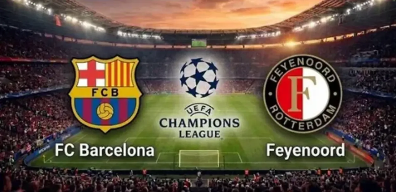 Starting lineups announced for the Barcelona vs Feyenoord match