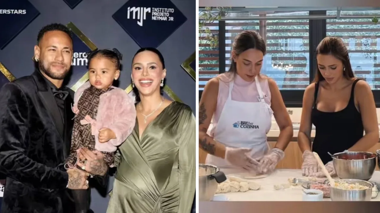 Neymarning sobiq va hozirgi sevgilisi bir oshxonada: ular o‘rtasida qanday munosabat bor?