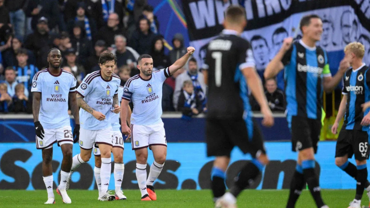 Goal Fest at the Start of the UCL: Aston Villa Secures a Comeback Victory in Belgium