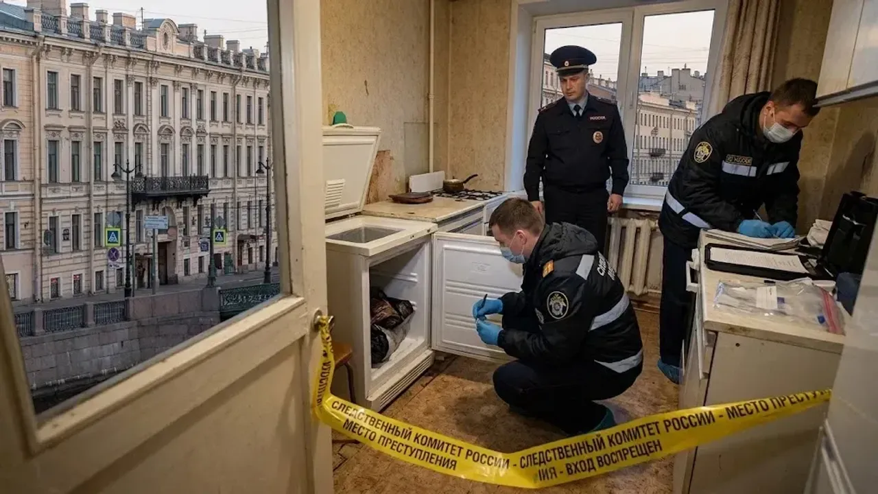 Mother's body found in freezer: Russian man suspected of murder