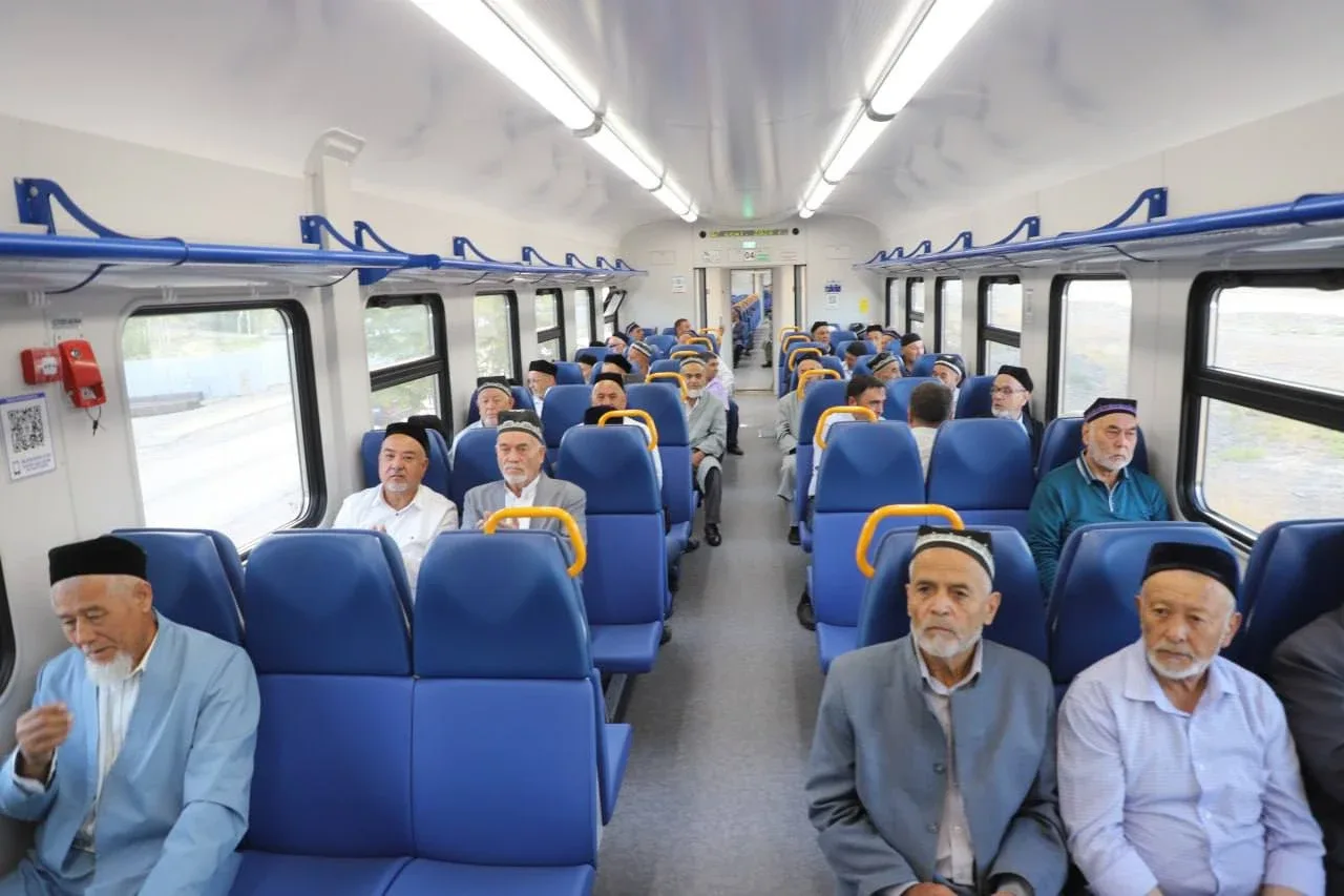 The new railway leading from Tashkent to Parkent amazed everyone
