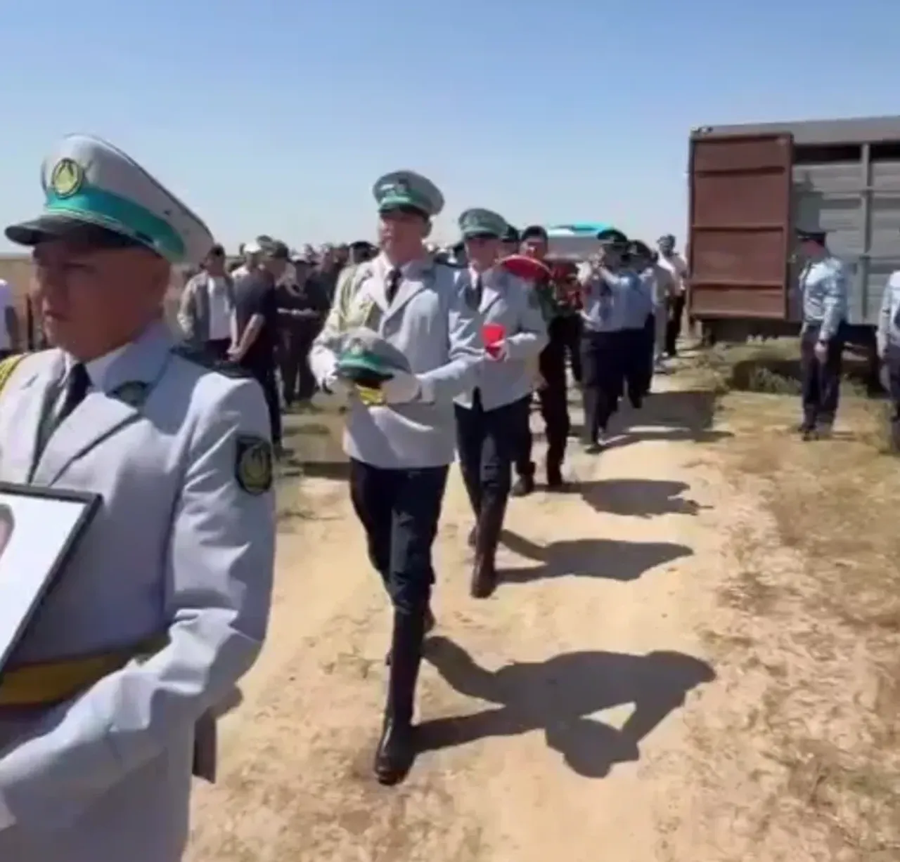 Cries of the mothers: Bodies of soldiers who drowned in Kazakhstan brought home